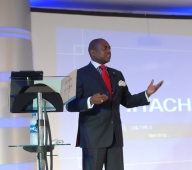 Mr Fela Durotoye, CEO Gemstone, speaking on 'Value systems in the market place